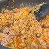 トマト缶不使用✨とろ〜りチーズのミートパスタ🍝の工程4