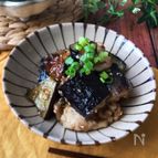 『ポリ袋で♡』なすと豚こまのめんつゆ和え