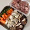 フライパンで作る『筑前煮』の下準備