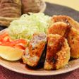里芋とひき肉の焼きコロッケ。外はサクサク、中はねっとり！