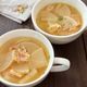 材料ふたつでスープ！《大根とベーコンの白だしカレースープ》