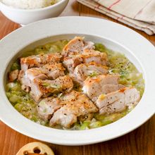 【長ねぎ2本消費】お箸が止まらない！とろ～り「ネギ塩チキン」