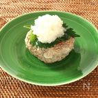 えのき入りふわふわハンバーグ