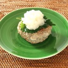 えのき入りふわふわハンバーグ