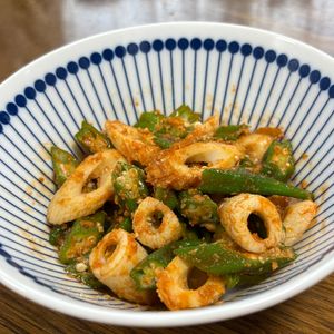 MYHRの作ってみた!投稿(【ちくわとオクラのコチュごま和え】5分でぱぱっと副菜♪)