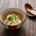 トロトロ焼きなすの白和え✼白だし仕立て