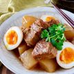 圧力鍋で＊豚の角煮（豚バラ大根味付き卵）