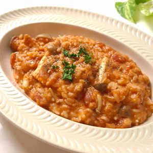 とのちゃまの作ってみた!投稿(＼10分でとろっと絶品／ツナトマチーズリゾット)