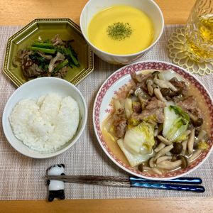 たぁプーの作ってみた!投稿(白菜と豚こま《やみつき♡にんにく味噌炒め》)