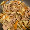 じんじゃーの作ってみた!投稿(【天才的！豚こま肉とキャベツのワンパン春雨いため】時短♡節約)