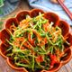 ［豆苗と人参の胡麻和え］5分でできる！爆速ラクうま副菜