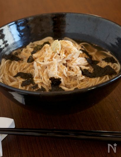 鶏ごまそば