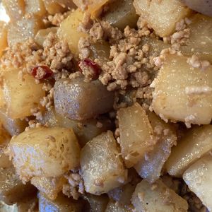 bo-zu3の作ってみた!投稿(【我が家自慢のごはん泥棒】豚ひき肉と大根こんにゃくの甘辛煮)