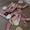 ワイン片手に【イカとブロッコリーのバジルぺペロン炒め】の工程3