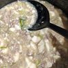 ハブラシの作ってみた!投稿(あっさりうま味!白い麻婆♡『鶏ねぎ塩麻婆豆腐』)