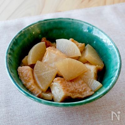 【簡単♪厚揚げと大根の煮物】旨みたっぷりの副菜