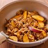 【さつまいもときのこの豚キムチ炒め】ご飯が進む秋おかず！の工程2