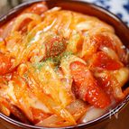 簡単♪あま～い🤭💕ウインナーと玉ねぎのケチャバター炒め✨