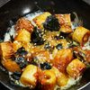 余ったお餅で簡単♪ちくわとコチュジャンのおもチーズ焼きの工程4