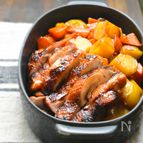 一度に２品♪柔らかうまうま♪鶏の照り焼き&いもの煮っころがし
