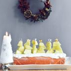 メロンツリーのクリスマスロールケーキ