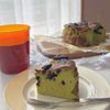 【米粉】抹茶オレオバスクチーズケーキ