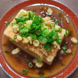 たりおの作ってみた!投稿(~とろみでポカポカ~揚げ出汁風あんかけ湯豆腐)