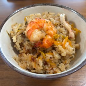 こむぎの作ってみた!投稿(海の香りうま味ぞんぶんに♡【えびいか飯】お弁当、おにぎりにも)