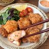 【玉ねぎ入り♪ふんわり海老カツ】オーロラソースで食べる♪の工程5