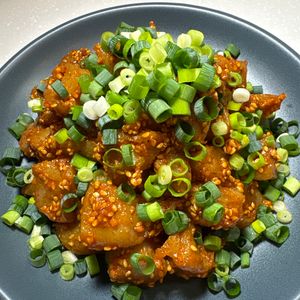 楽ラク手抜キッチン🐶🐾の作ってみた!投稿(こんにゃくだけ～《白だし味噌の韓国炒め》)