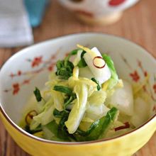 ゆず白菜の浅漬け【作り置き】