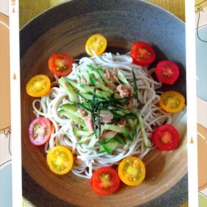 チョロリスの作ってみた!投稿(【ヘルシーでさっぱり！サラダそば】ぱぱっとできる♪)