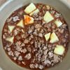 子どもウケ抜群♪【ひき肉ポテトチーズのデミ風ソース】の工程3
