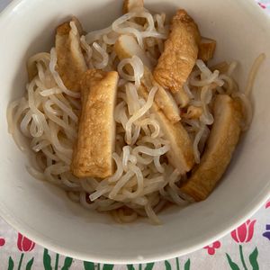 万福の作ってみた!投稿(レンジで5分！【しらたきとさつま揚げの甘辛旨煮】簡単副菜♩)