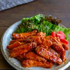 手羽中のBBQソテー