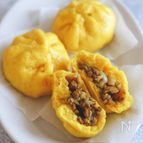 残りカレーで♪ふんわりもっちりカレーまん【米粉】