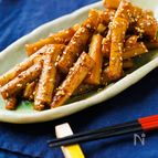 ごぼうの甘酢炒め 常備菜に