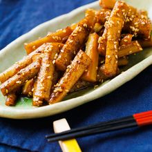 ごぼうの甘酢炒め 常備菜に