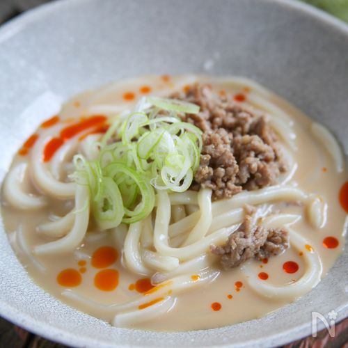暑い日はこれ!簡単黄金比つゆ♡冷やし豆乳担々麺