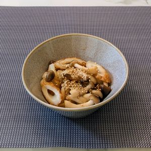 𝔂𝓾𝓶𝓲🍓の作ってみた!投稿(旨みたっぷり♩しめじとちくわの醤油麹きんぴら)