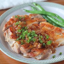 鶏肉のソテーオニポンソース