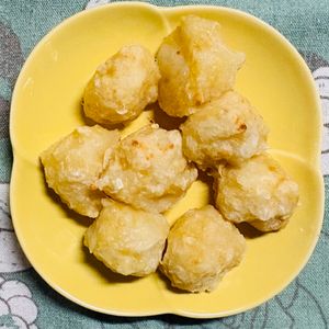 チョビの助の作ってみた!投稿(栄養満足おかず【丸めるだけ！長芋ボール】)