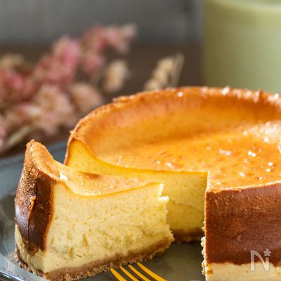 【ベイクドチーズケーキ】甘酒で旨味アップ！とろける美味しさ♡