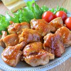 鶏もも肉で生姜焼き♪甘辛醤油がたまらない♡お弁当にもおすすめ