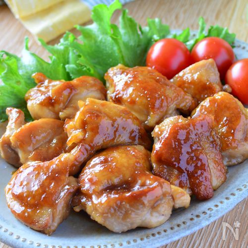 鶏もも肉で生姜焼き♪甘辛醤油がたまらない♡お弁当にもおすすめ