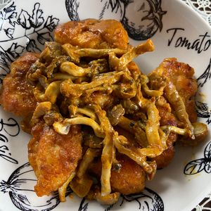 万福の作ってみた!投稿(ワンパン10分！鶏胸肉ときのこのカレーマヨソテー)