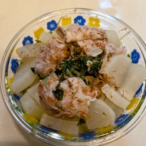 にゃんこさん🐱の作ってみた!投稿(【豚バラ大根】白だしで絶品！レンジ煮物／大根消費にも！)