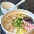 まるで濃厚豚骨スープ！＊鶏団子の豚骨風豆乳味噌鍋＊