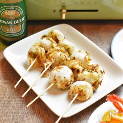 たこ焼き器で台湾屋台風♪【葱油餅】ツォンヨウピン