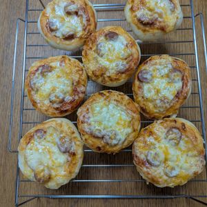 1080245の作ってみた!投稿(【プロが教える】朝起きて焼くだけ！焼きたて惣菜パン4種)